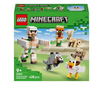 Klocki LEGO® LEGO MINECRAFT 21592 Atak kurzego jeźdźca na pustyni